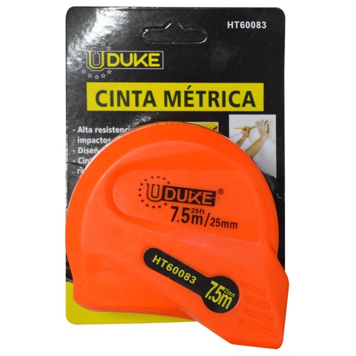 [8889] METRO 7.5 MTS HOJA 25MM PASTA UDUKE (HT60083)