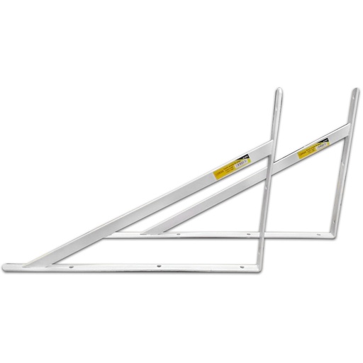 [12734] PIE AMIGO UDUKE REFORZADO BLANCO X PAR 12X8 (30X19CM)(CAL 2MM) (HT90234)
