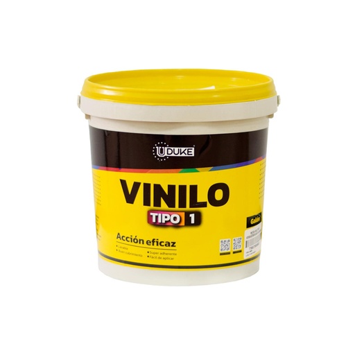 [14558K] PINTURA VINILO TIPO 1 INTERIOR - EXTERIOR BLANCO GALON (UDUKE)