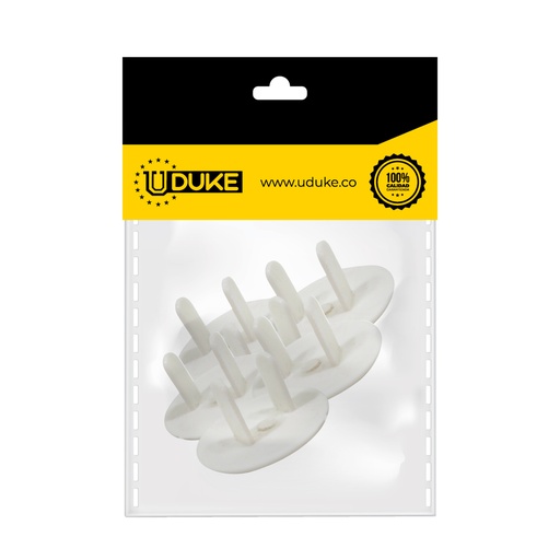 [5048K] PROTECTOR TOMA CORRIENTE PQT X 5 UDUKE