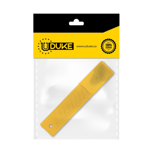 [8366K] REPUESTO BISTURI GRANDE X 10 HOJAS PQT X 1 UDUKE