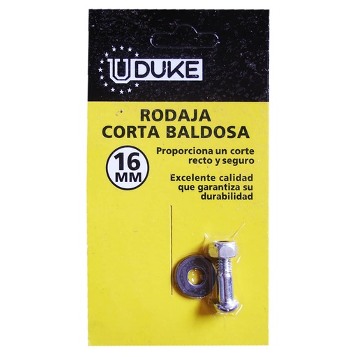 [990] RODAJA CORTABALDOSA UDUKE 16MM (JUEGO) (HT80238)