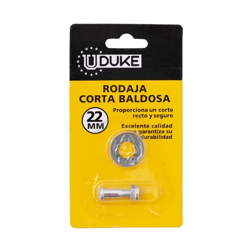[16180] RODAJA CORTABALDOSA UDUKE 22X10.5X2 MM (HT1546)