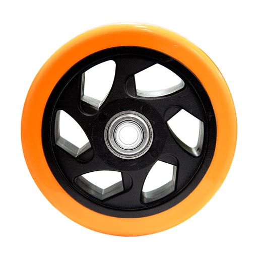 [10921] RUEDA INDIVIDUAL NARANJA 125MM 150KG (RODACHINES 5) (HT80030)