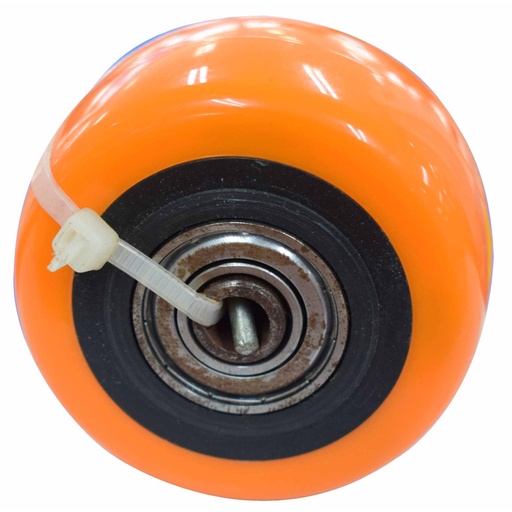 [10918] RUEDA INDIVIDUAL NARANJA 65MM 90KG (RODACHINES 2 1/2) (HT80027)