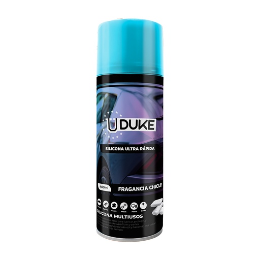 [15167] SILICONA EN AEROSOL UDUKE CON OLOR CHICLE 400 ML (HT40307)