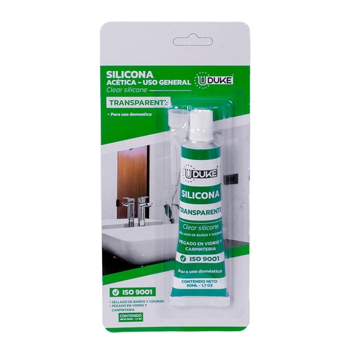 [11003] SILICONA UDUKE 50 ML TRANSPARENTE USO DOMESTICO GENERAL  (HT80122)