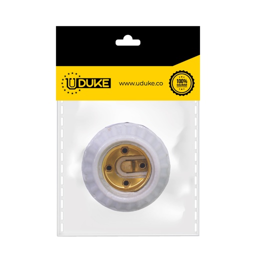 [1594K] SOCKET LOZA 2 PIEZAS PQT X 1 UDUKE