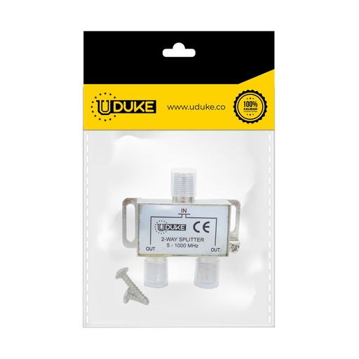 [773K] SPLITTER TV X 2 SALIDAS FINO PQT X 1 UDUKE