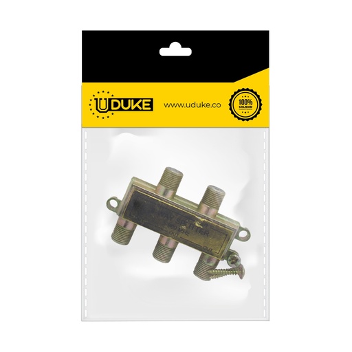 [778K] SPLITTER TV X 4 SALIDAS ECONOMICO PQT X 1 UDUKE