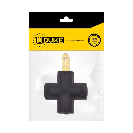 [7361K] TEE CLAVIJA X 3 15 AMP (FC-20) RETIE PQT X 1 UDUKE