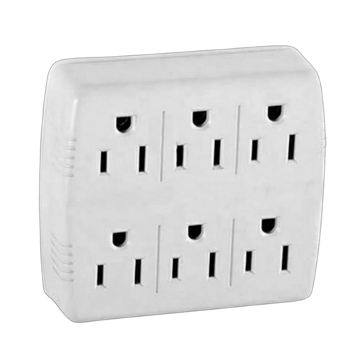 [20818] TOMA MUTILPLE X 6 DE PARED UDUKE (U63A)