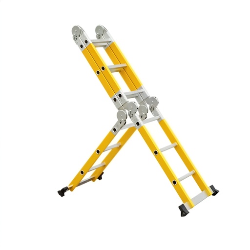 [21318] ESCALERA MULTIPOSICIONES 12 PELDAÑOS UDUKE SIN PLATAFORMA (3.6MTRS)(150KLS)(HT3179)