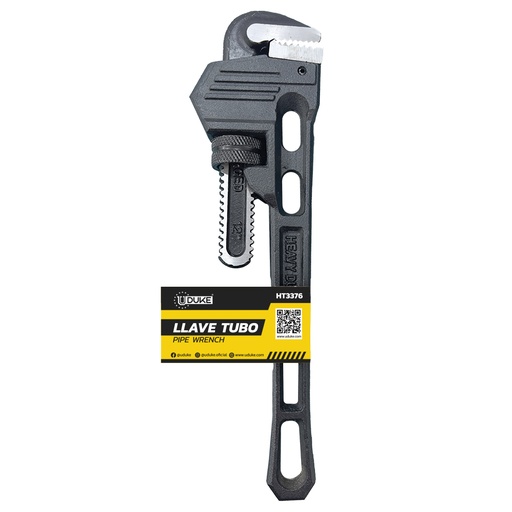 [21619] LLAVE TUBO NEGRO 12" UDUKE (HT3376)