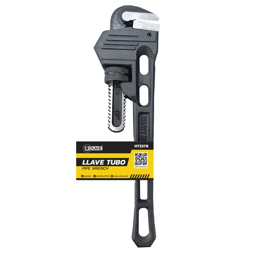 [21621] LLAVE TUBO NEGRO 18" (HT3378) UDUKE